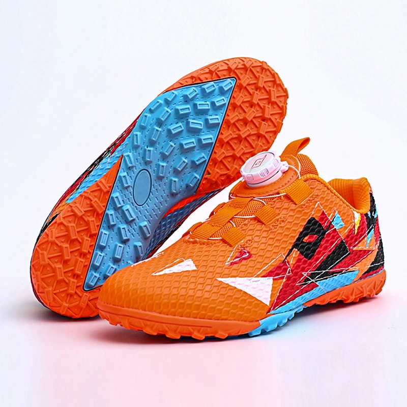 Jinjiang factory wholesale Football Shoes Boots Breathable High Quality Soccer Boots  Girls Soccer Cleats for Kids