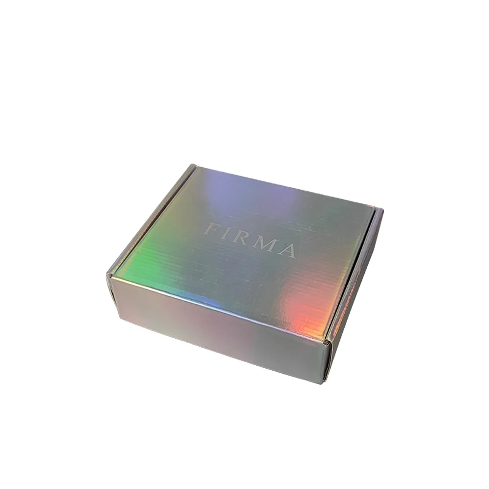 Customlaser Paper Reflection Boxes Custom Printed Holographic Lazer Paper Box Mailer Box
