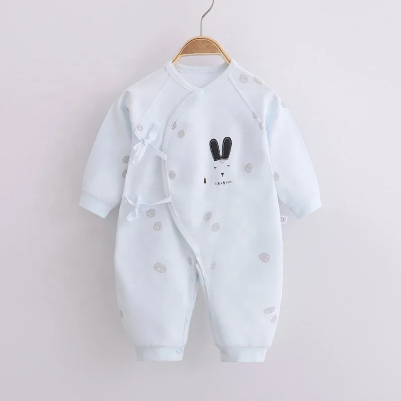 Baby Clothes Rompers Magnetic Buckle Me Baby Clothes Clothing no-fuss Magnetic Closures Double Button Magnetic Footie Romper