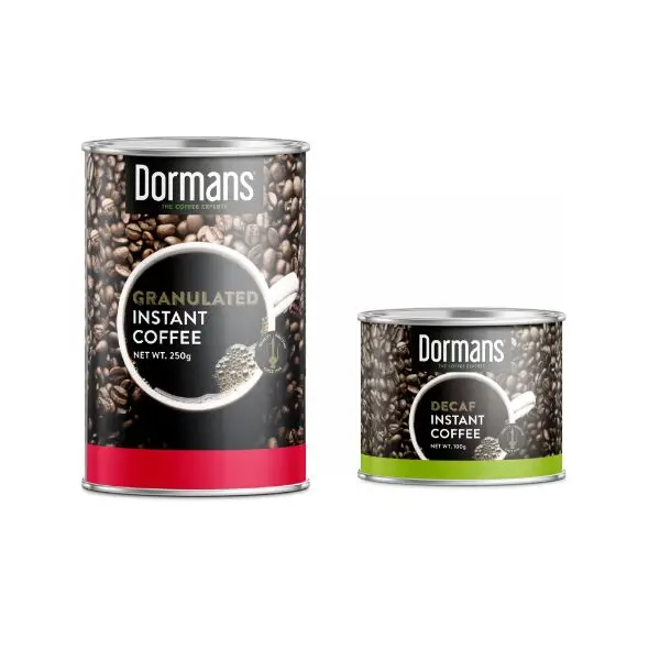 
Premium Freeze-Dried Granulated Coffee Dormans Granulated Instant Coffee 100g for Sale 