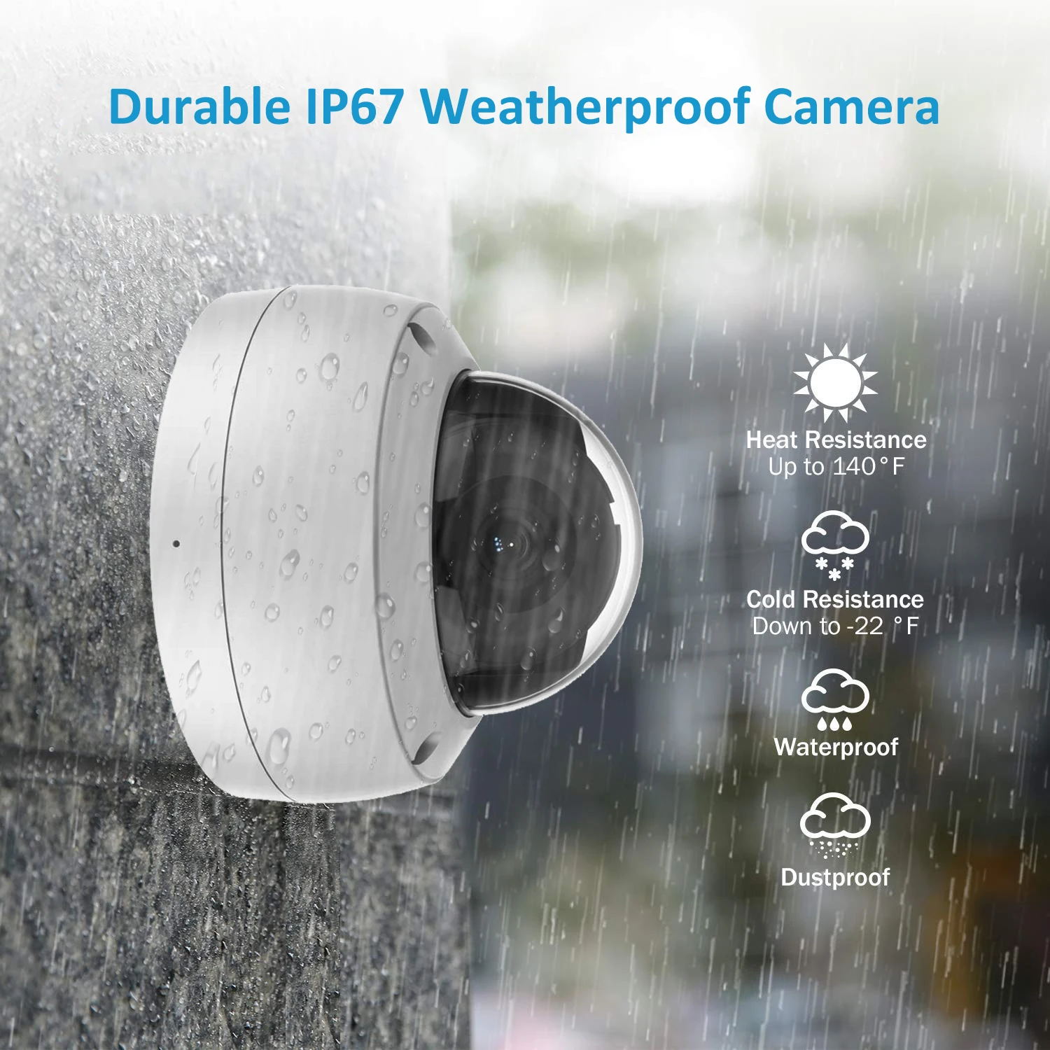 HK original 4k IP Camera POE Camera CCTV DS-2CD2186G2-ISU 2.8mm Fixed Lens Dome Outdoor IP67  Support IR Distance up to 30m