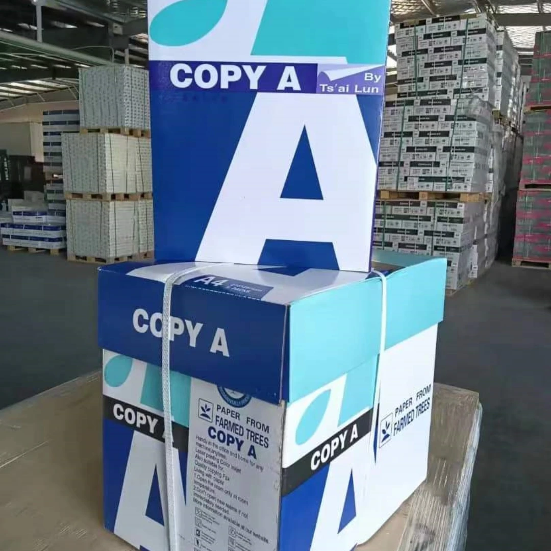 Хит продаж высокое качество Офисная белая офсетная бумага без дерева большой рулон