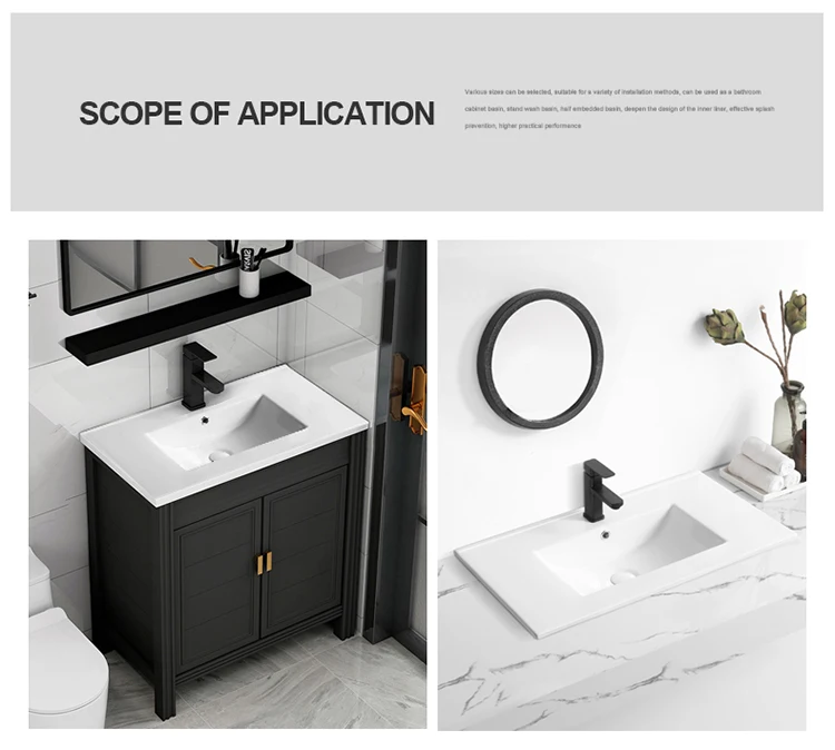 Chaozhou Bathroom Vanity Ceramic Above Mount Sink Upc Thin Edge Dining Room Cabinet Basin