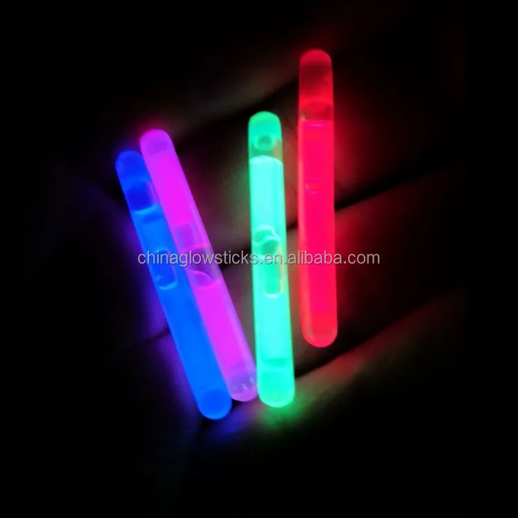 Customize Size Glow Stick 1.5 Inch Mini Fishing Light Stick Custom