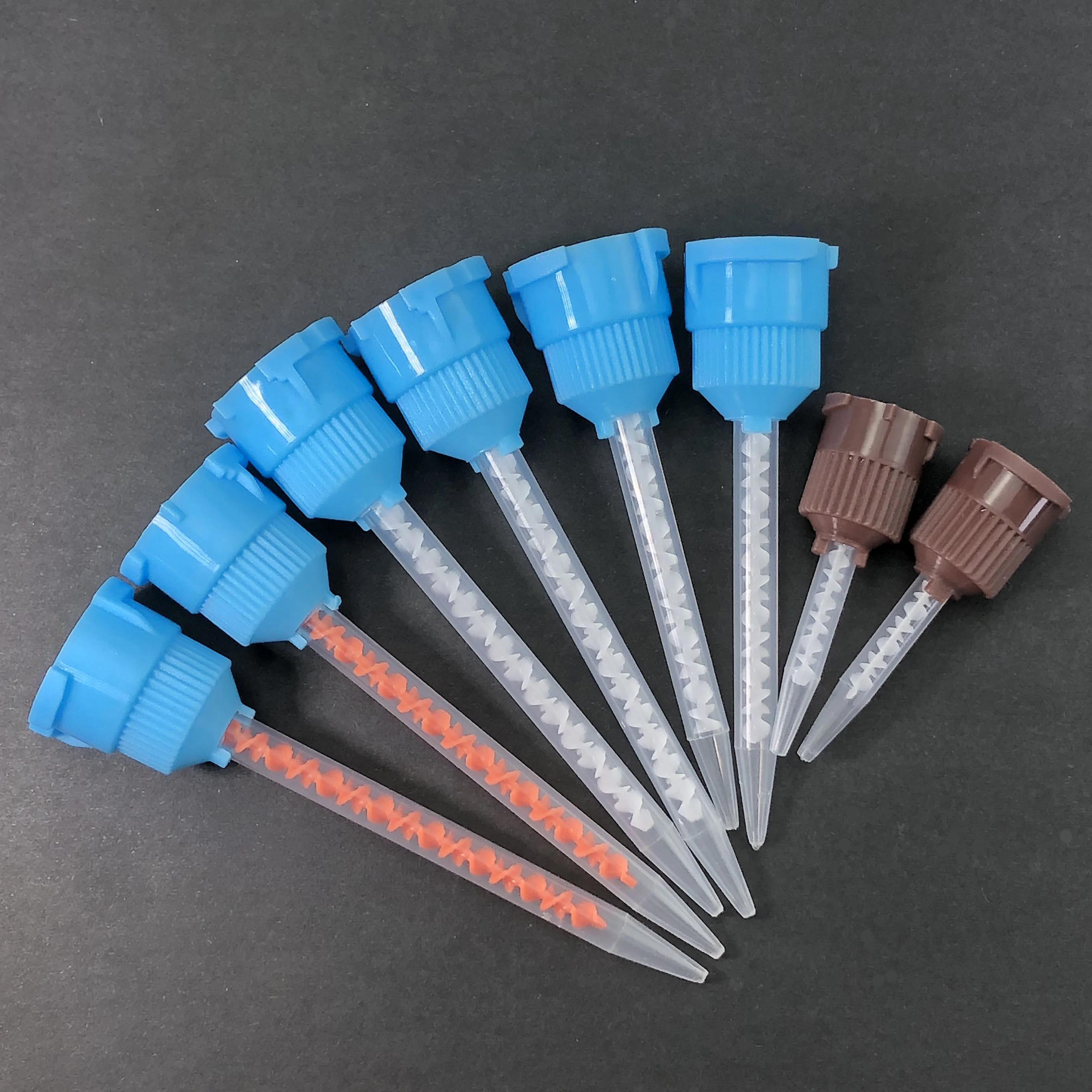 Orthodontic Mixing Tube Plastic Dental Mixing Tube Dental Disposable Mixing Tips