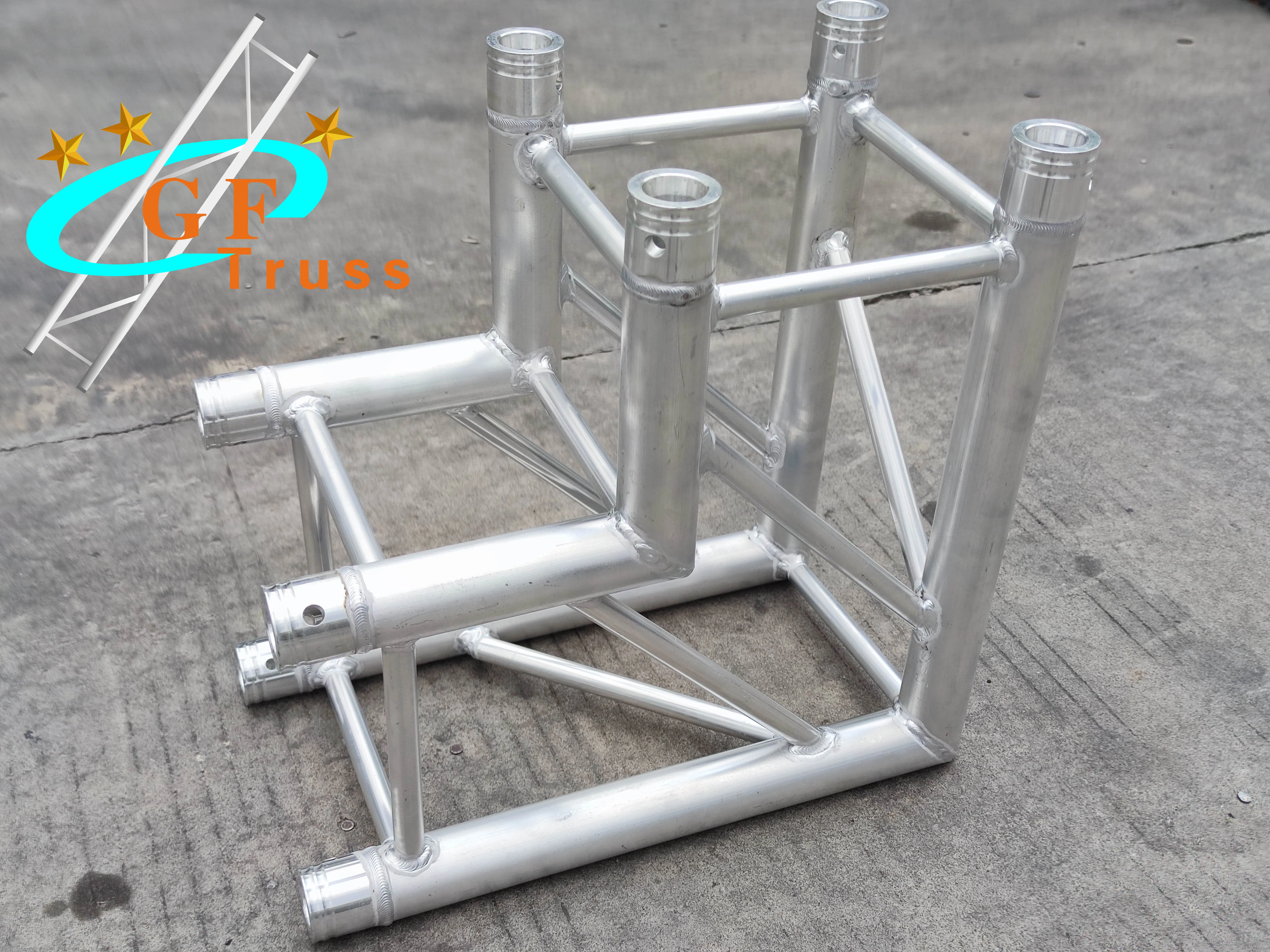 High quality 0.5m Length 2-way 90 Degree Truss System Corner roof Aluminum truss corner
