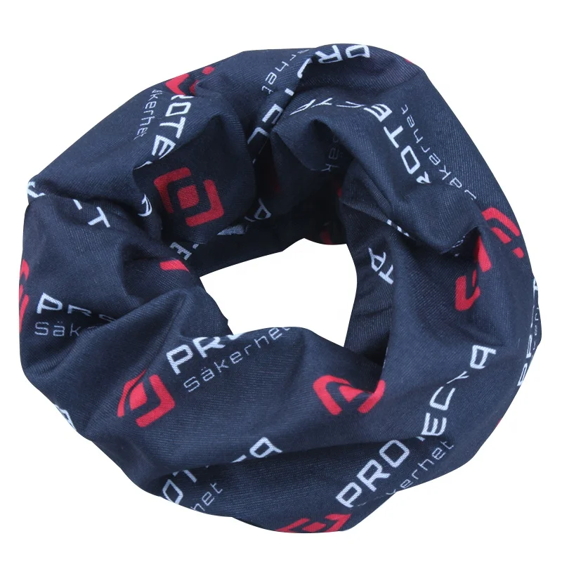 Hot Sale Custom Design Polyester sublimation printing seamless tube bandana neck gaiter face cover
