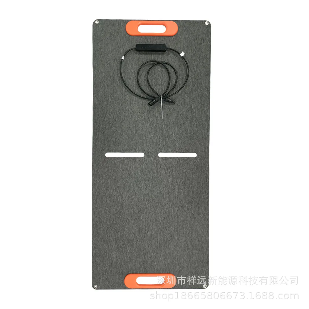 18V100W Foldable Portable Solar Panel Chargers QC3.0 USB-A PD3.0 USB-C IP65 Waterproof for 500W1000W Solar Generators