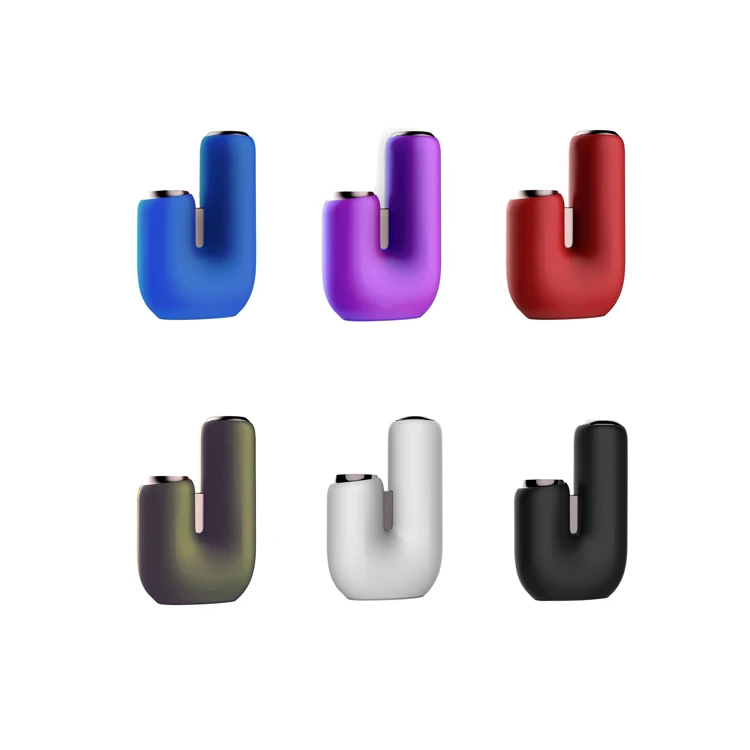 U-образный мод для электронной сигареты, 650 мАч, переменное напряжение, предварительный нагрев, батарея для картриджей с толстым маслом 510