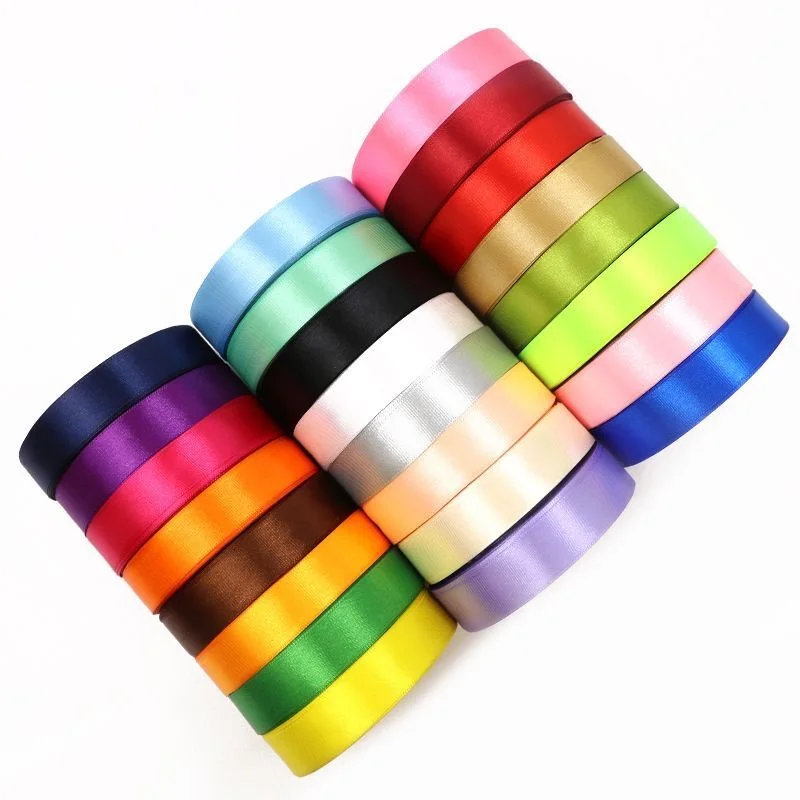 Christmas ribbon wire edged satin printing fashion decoration gift packing ribbon custom logo CY005