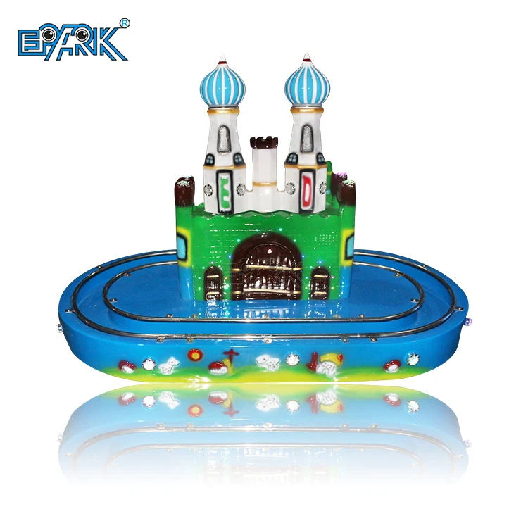 Wholesale Christmas Mini Amusement Park Train Set Electric On Track Train For Kids To Ride For Sale