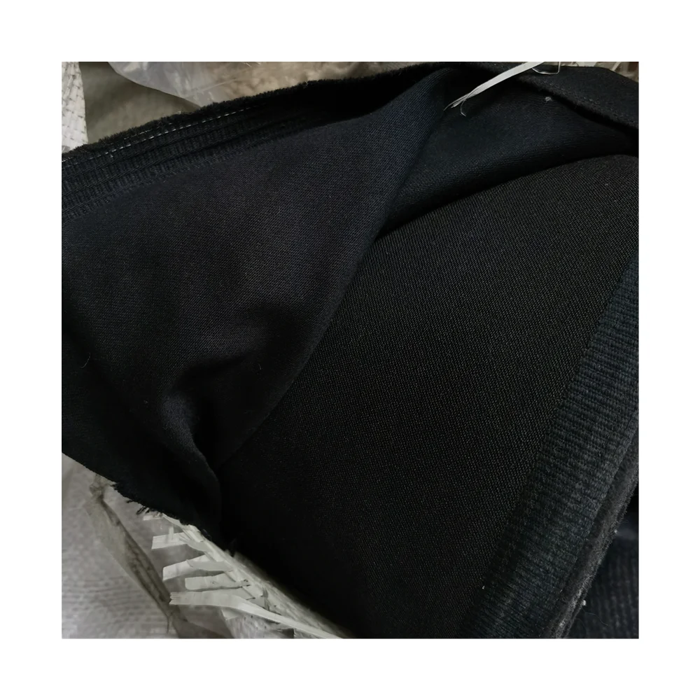 Cheap wholesale textile warehouse hot selling price big quantity Stock lot of small roll cotton spandex twill fabric