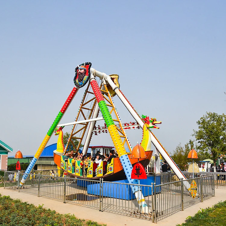 Amusement viking ship ride 24 seats pirate ship playground equipment for sale