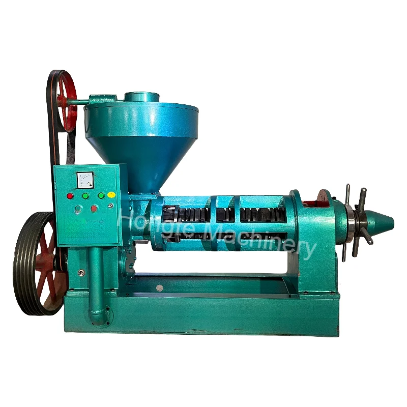 High-Output Low Oil Content of Dry Cakes Soybean Peanut Oil Squeezer Machine