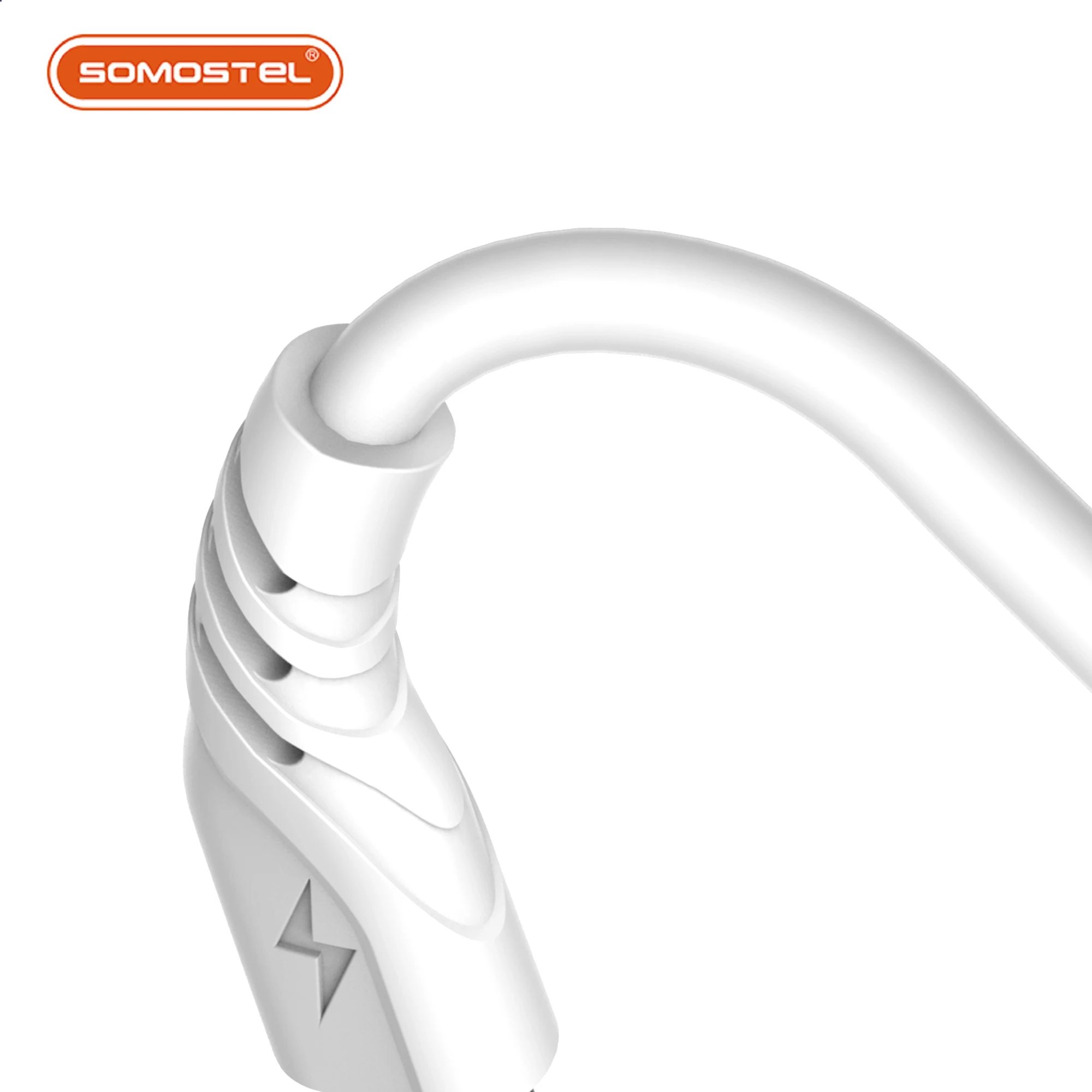 Somostel fast charging USB cable 2.4A new cable para celular SMS-BJ02 portable quick USB mobile phone charger cable