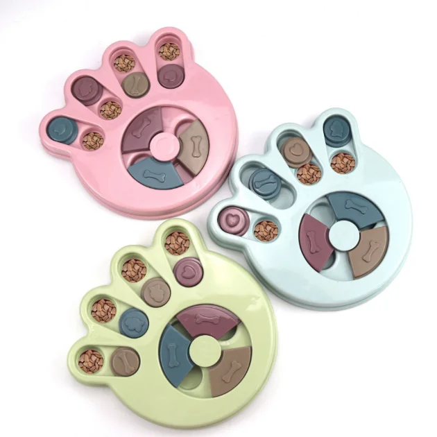 Advanced Treat Food Dispenser Dog Puzzle Toy Interactive Training Treats Dog Toys Pet Bowl Slow Feeder