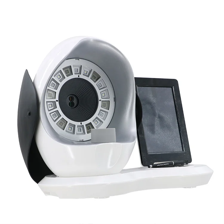 Portable Magic Mirror Skin Test 12 Million Dual-photo HD Pixel Full Facial Scanner 3D Digital Skin Analyzer Machine