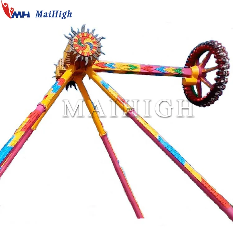 Attractive amusement park equipment swing big pendulum rides
