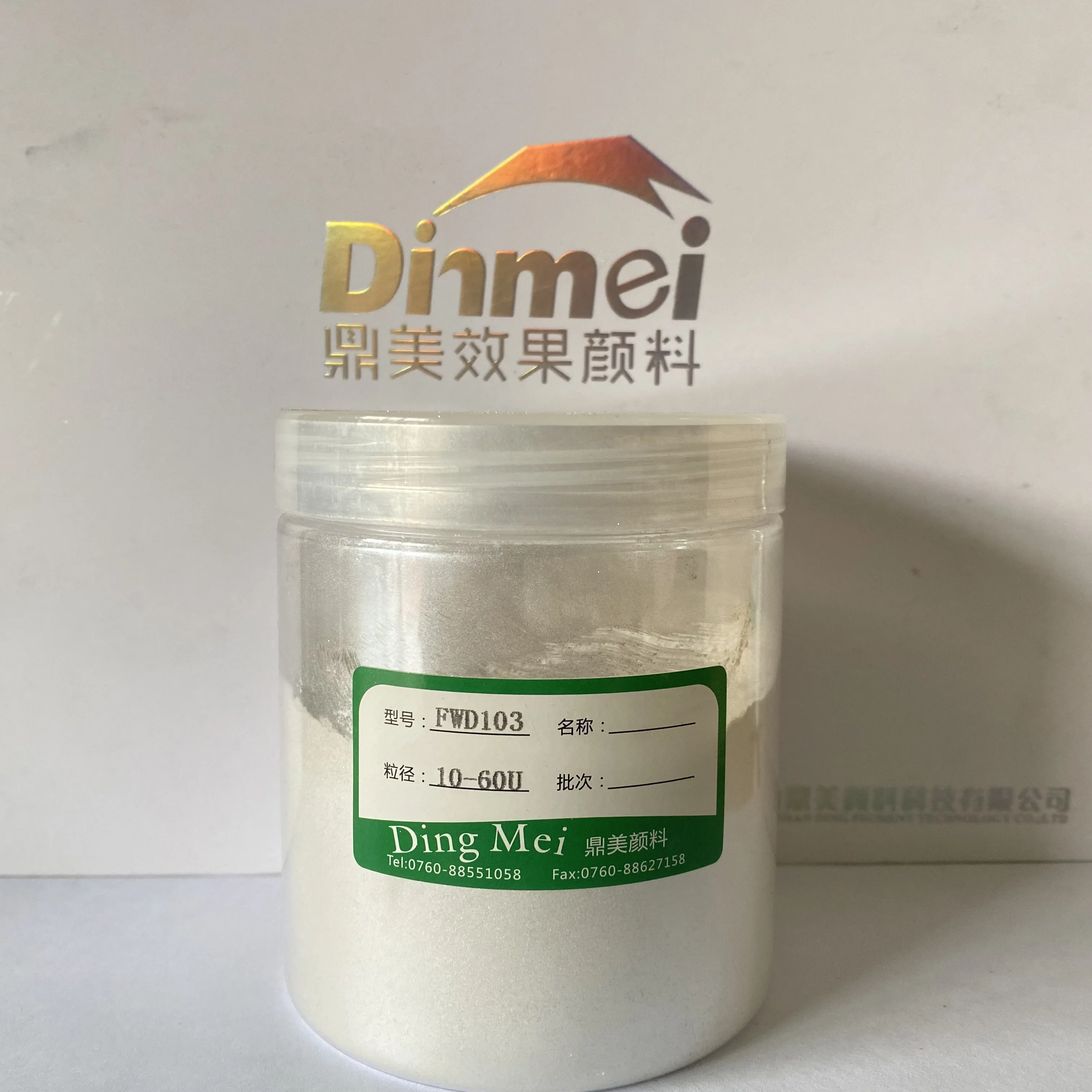 High Quality Silvery White Titanium Dioxide-coated Mica Nacreous Pigments For Nail Polish