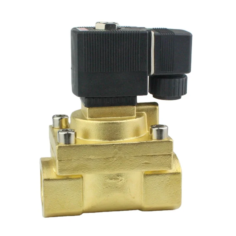 High quality Factory Sales Bottle Blowing Machine Solenoid Valve High Pressure Working Brass Bottle Blowing Valve For AC110 220 380V DC12 24V