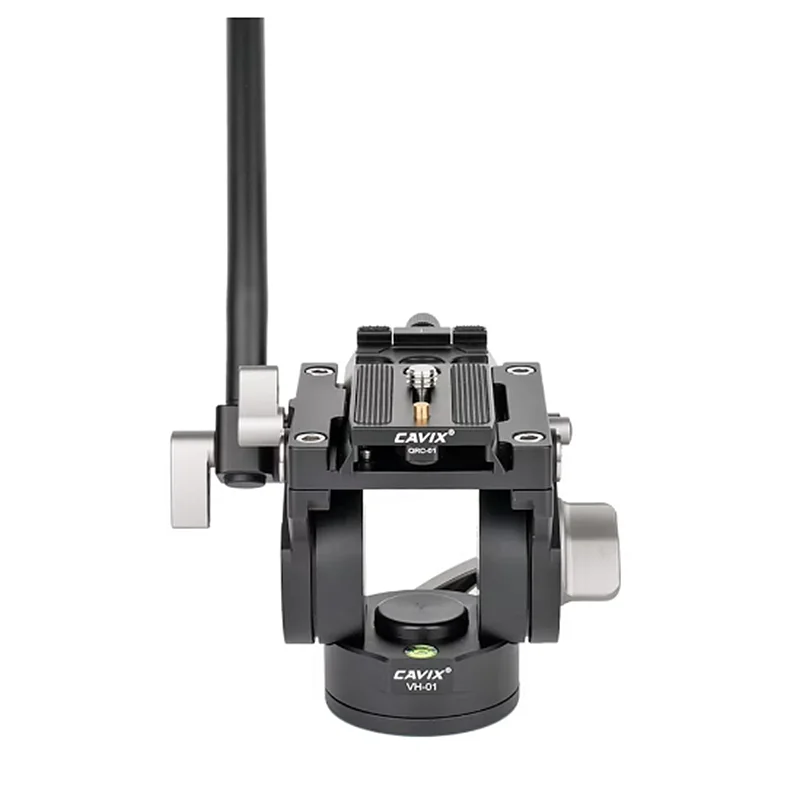 Video Accessories CAVIX Professional Light-weight Tripod Hydraulic Fluid Ball Head For 10KG Camera