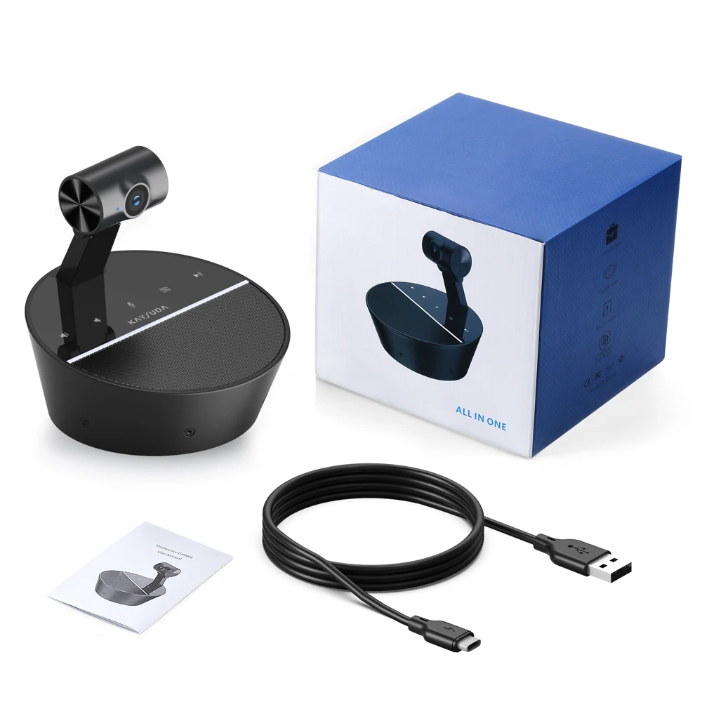 Conference Webcam Microphone&Speaker Speakerphone&Cam Meeting System