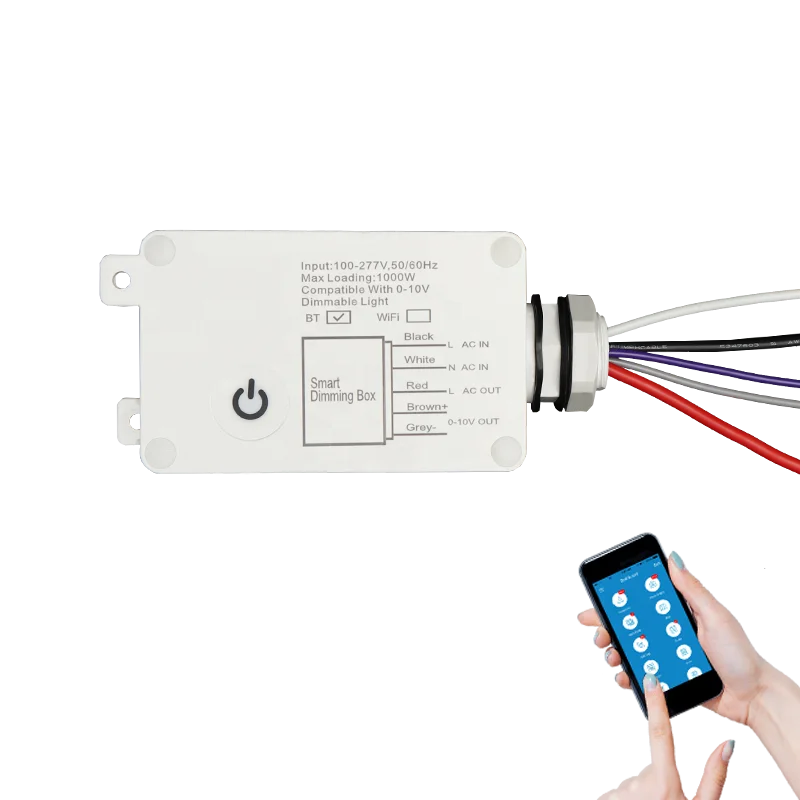 Filament Halogen LED light controller 0-10v triac tuya dimmer smart switch BT controller 240v wall timer switch