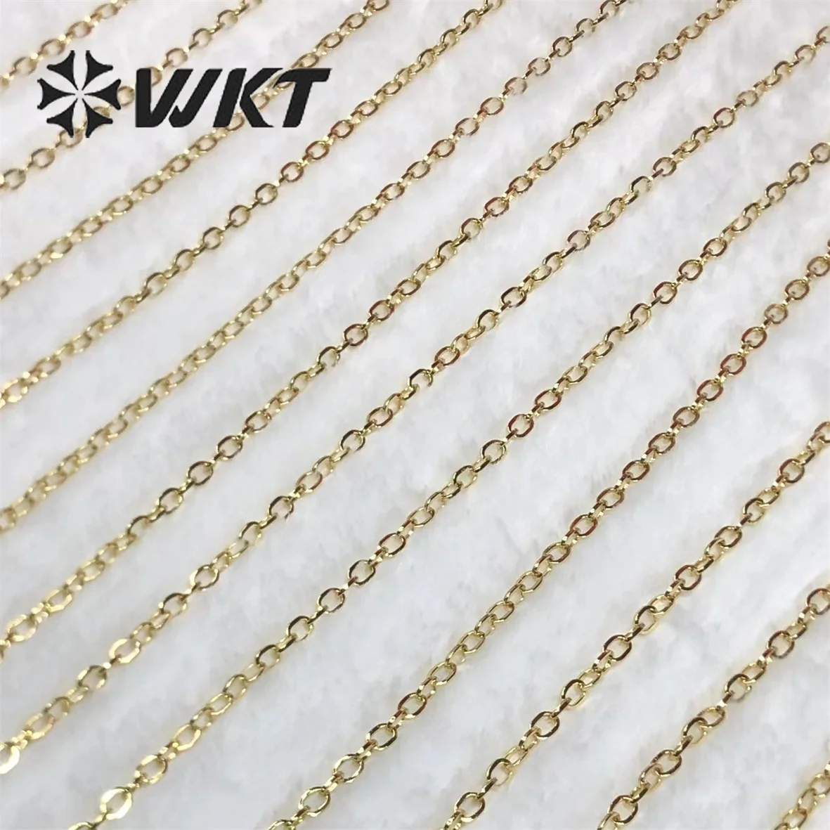 WT-BC177 WKT Новый ювелирных украшений Hand-Made цепи ожерелье или браслет Женская мода Большой звено свободного фасона с