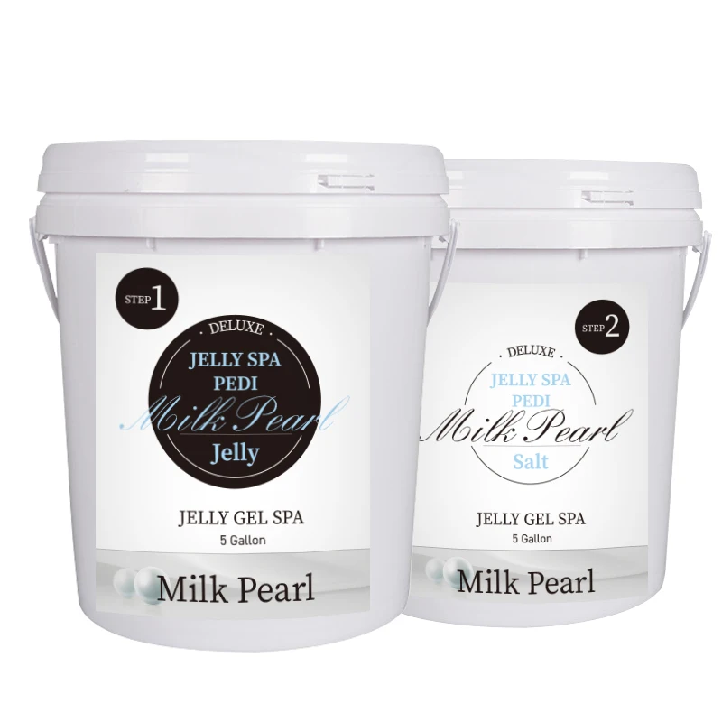 5 Gallon Jasmine Foot Peeling Skin Care Jelly Pedicure Kit Foot Scrub Soak Herbal Spa Pedicur Products Pedicure Kit
