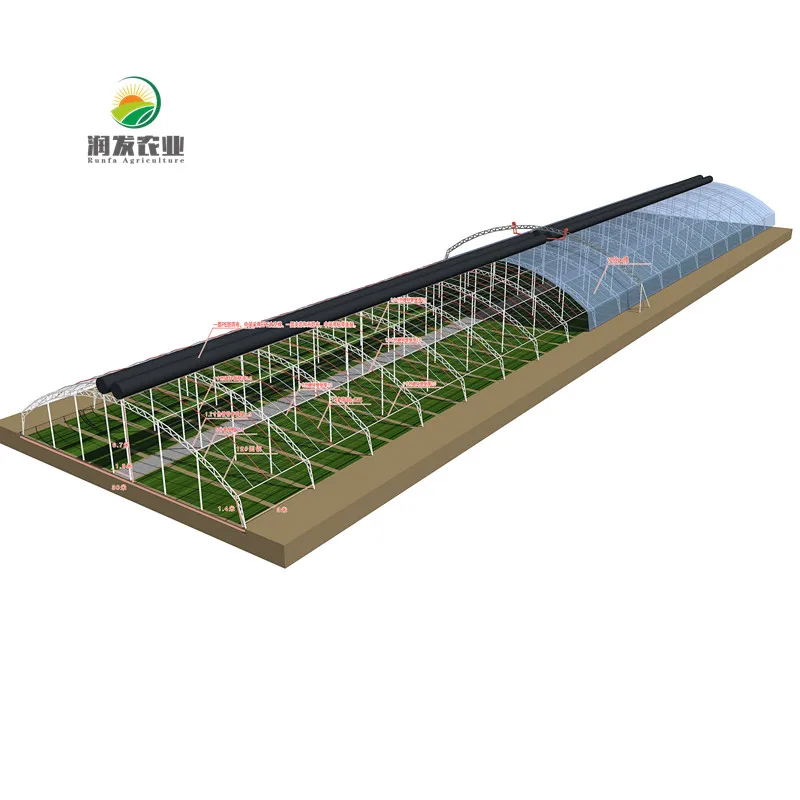 Arch Greenhouse Single-Span Can grow a variety of crops Plastic Farming Prefab Houses Agricultural Customization Homemade