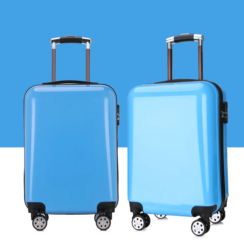 Promotion lightest cabin luggage on wheel 16 luggage baby luggage suitcase
