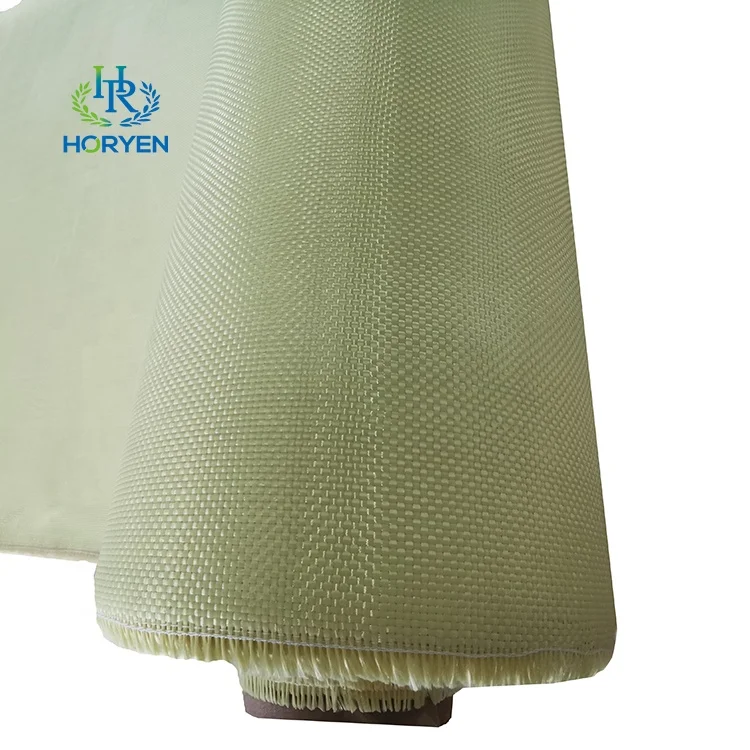 Aramid ballistic plate fabric material 180gsm woven aramid fiber fabric