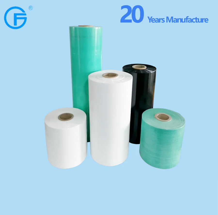 Excellent LLDPE Tear Resistance Oxygen Cut Silage Harvester Plastic Wrap Cost Effective film