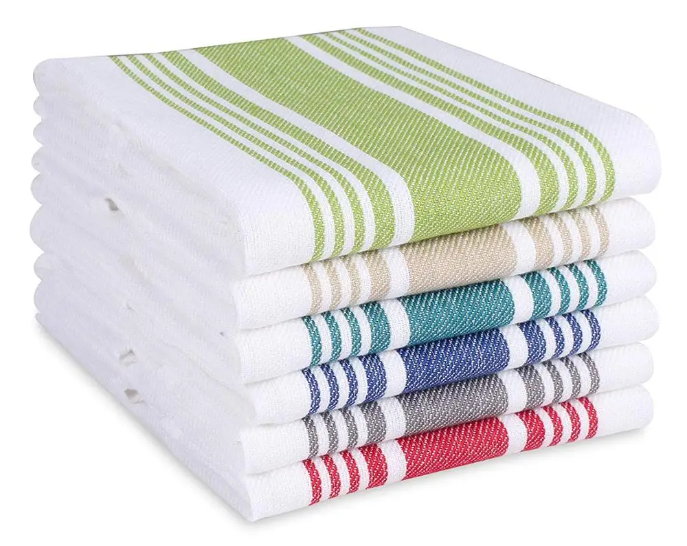 Cotton Kitchen Towels, Printed Dish Towels for Kitchen, Absorbent Tea Towels Bulk High Quality Wholdsale