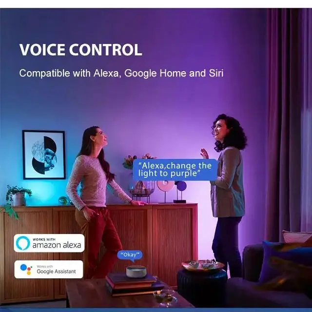Smart tuya slim dimmable led recessed adjustable glass downlight rgbw 12w 18w 6w spot light