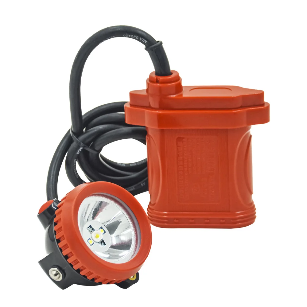 NEW LED Rechargeable Safety Mining Cap Lights Underground Mine Lamp