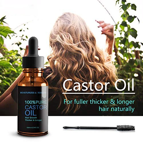 
Private Label Pure Organic Cold Pressed Castor Oil For Eyelashes, Hair, Eyebrows Growth 