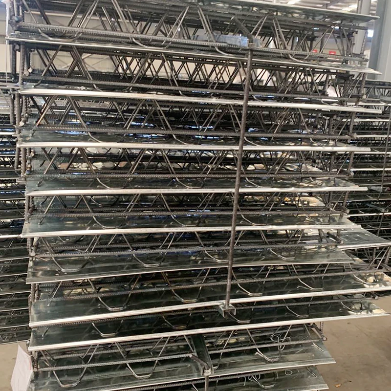 High Rise Buildings 4-3-3 Steel Truss Lattice Girder Triangle Lattice Girder Truss Steel Truss Deck
