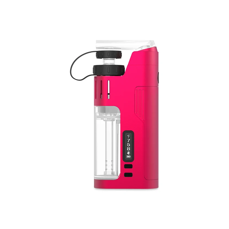  Hot selling wax 2021 quartz dab atomizer red battery with 60s session