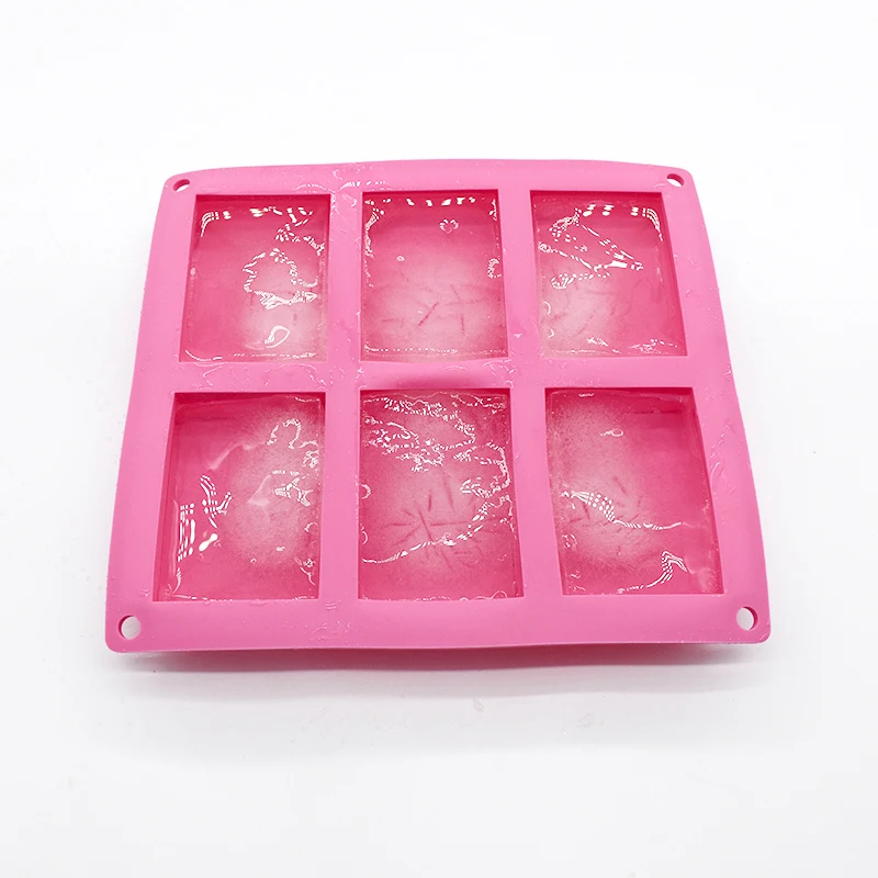 
Square shape cheap silicone soap mold factory 