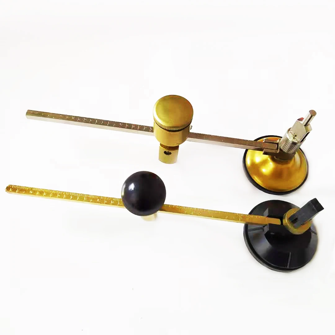 Six wheel compass glass cutter tungsten carbide oil  6 wheel circle glass cutter