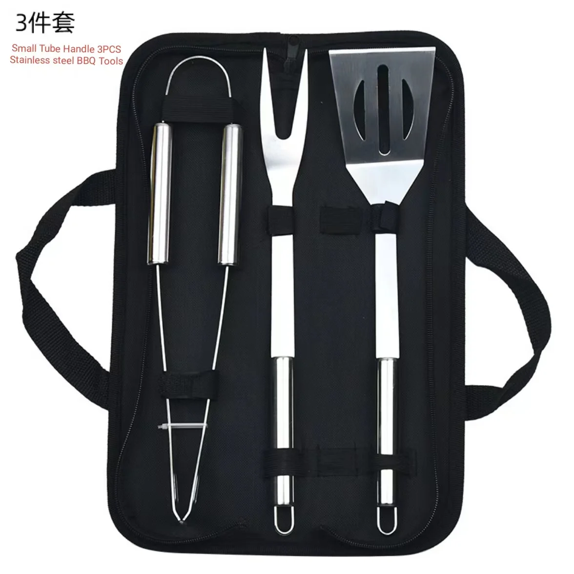 OEM Combination Outdoor Camping Portable Korean Utensils Cooking Wholesale Barbecue Grill Set 9pcs BBQ Tools