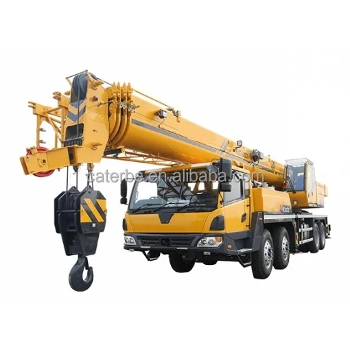 Hydraulic Cranes 55T TC600C5 Telescopic Mobile Truck Crane with Long Outrigger Span