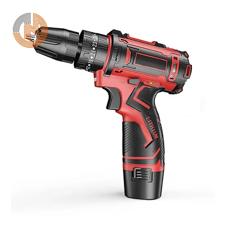 Multifunctional hardware maintenance tool 0-1350r/min household 12v lithium electric hand drill