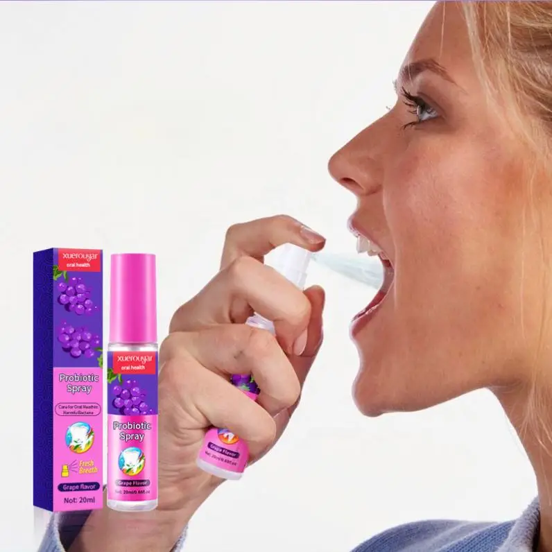 Oral Product 3 Scents Probiotics Mouth Spray Reduce Odor Lasting Fragrance  Freshener Bad Breath mouth spray