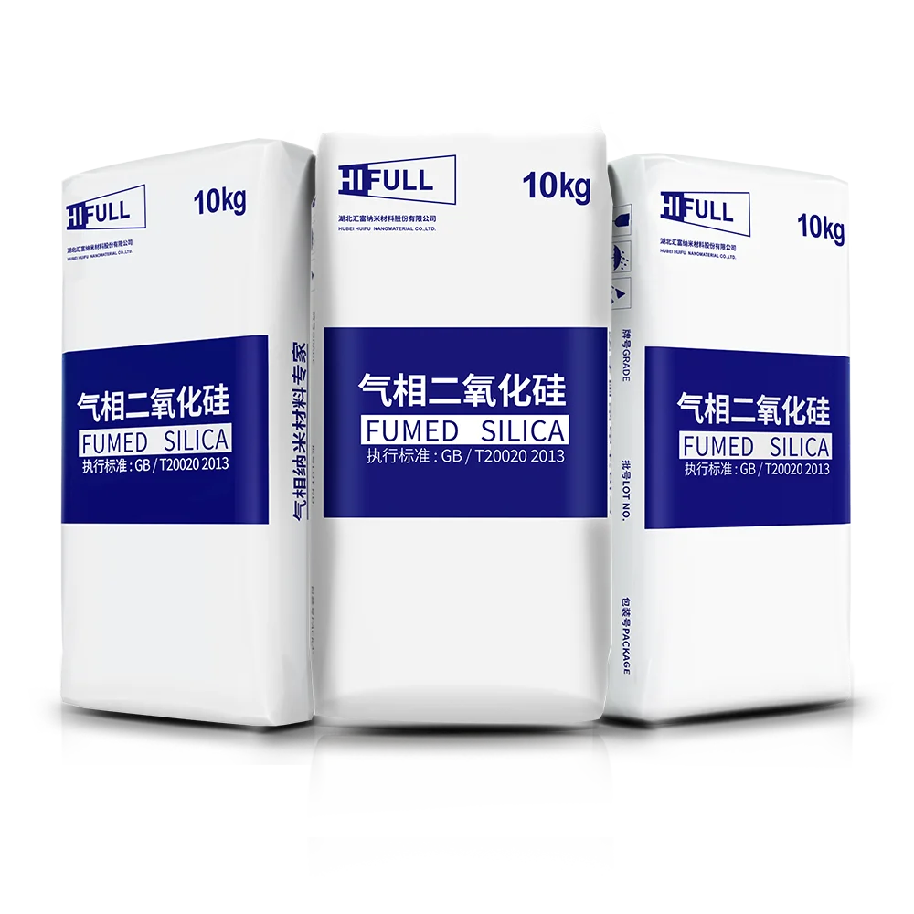 HIFULL Industrial Grade hydrophilic fumed silica powder fine nano sio2 silica smoke silicon dioxide HL-90 silica price per ton