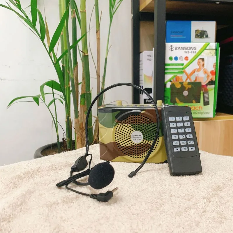 MINI Rechargeable Portable Amplifier For Teacher With Wired Microphone Voice Amplifier