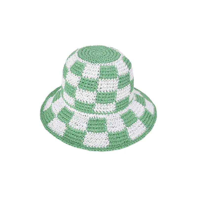 Летняя женская соломенная шляпа