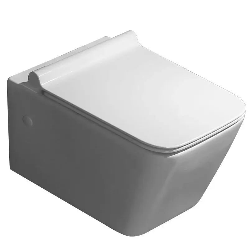 Bathroom household wall-mounted wall-mounted embedded toilet hidden water tank square toilet