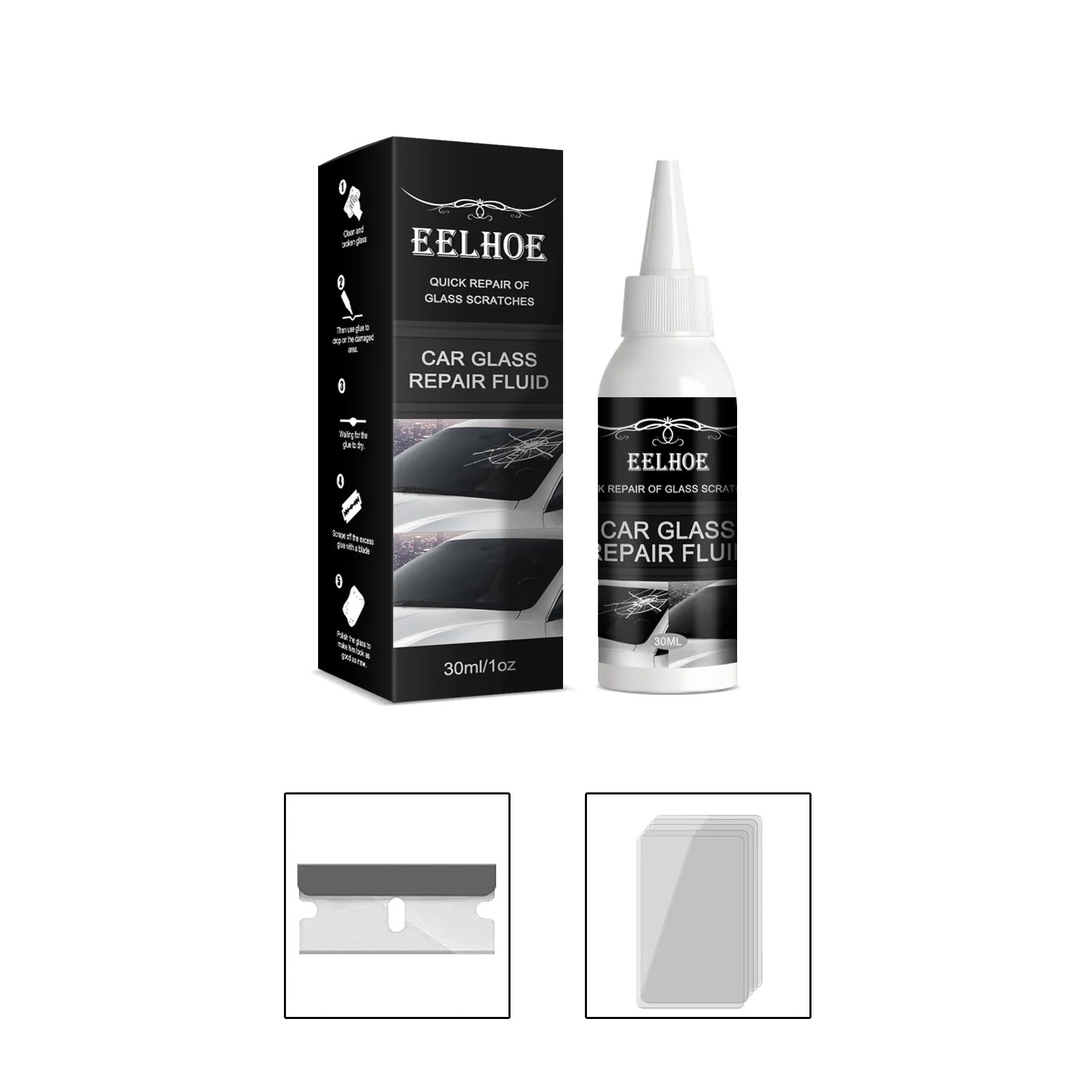 High Quality Auto Glass Repair Glue Windshield Crack Repair Adhesive Repair Glue